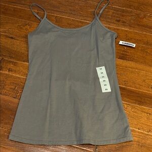 Old Navy Gray Spaghetti-Strap Cami